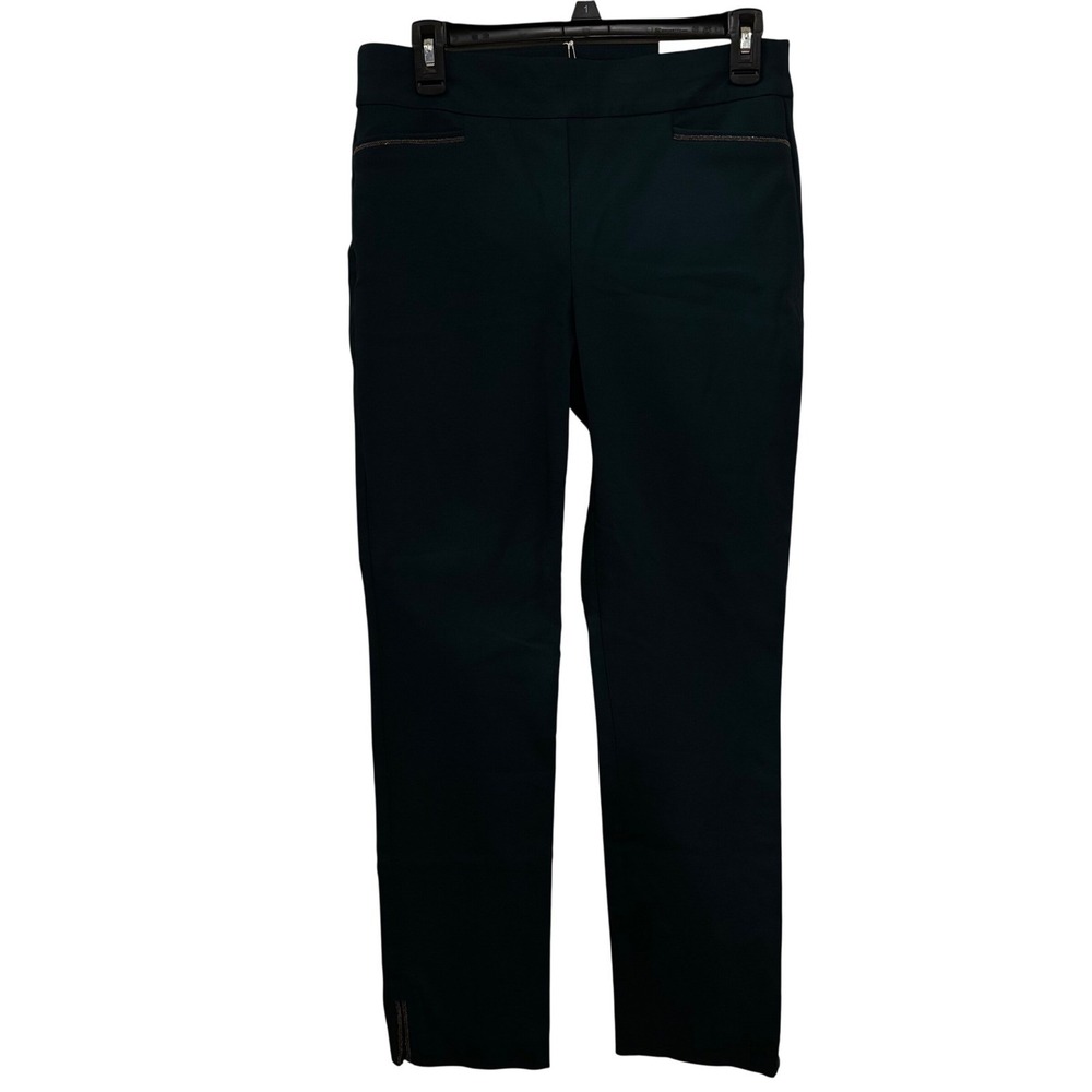 Chico's Women's Ankle Pants‎ Sz 0 US 4 NWT Forest Green So Slimming